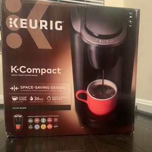 New Keurig Single-Serve K-Cup Pod Coffee Maker